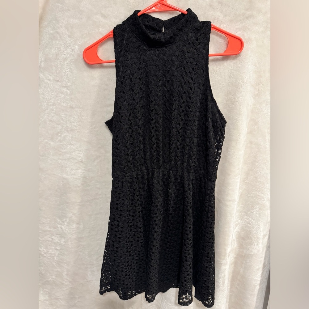 Xhilaration Black Lace Dress